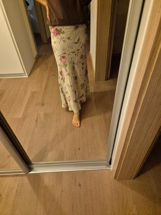 Ľanová sukňa, laura ashley,40