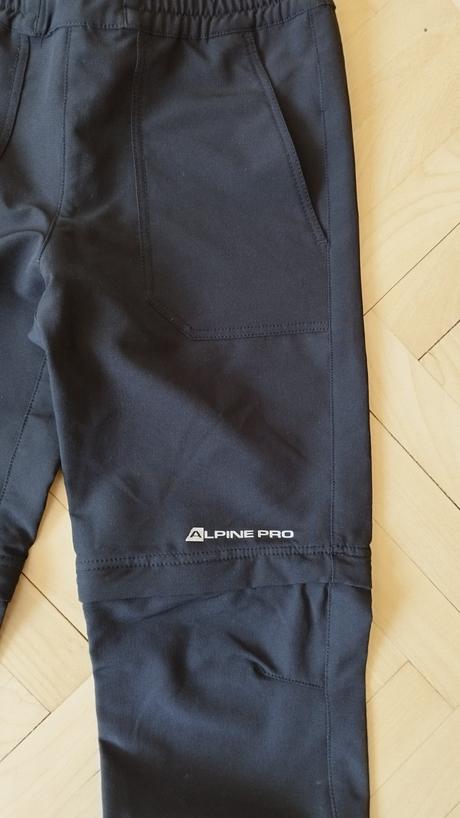 Softshellove nohavice, alpine pro,152