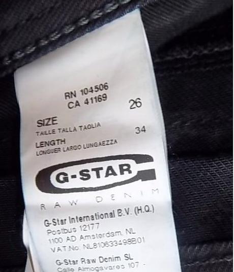 Rifle, g-star raw,s