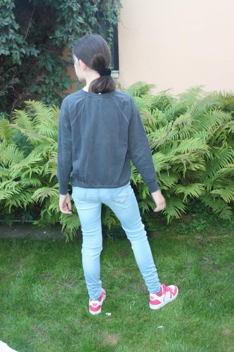 Mikina s micekymousom, h&m,164