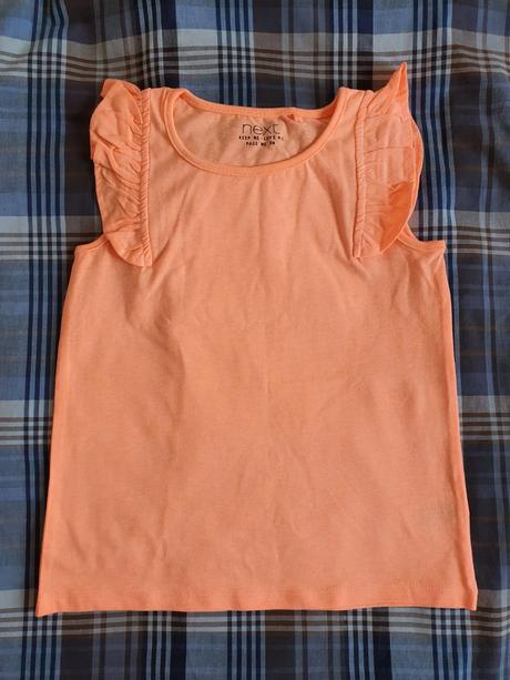 Neonovo oranzove tricko, next,122