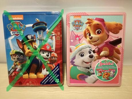 Happy activity tin paw patrol nsp18, 