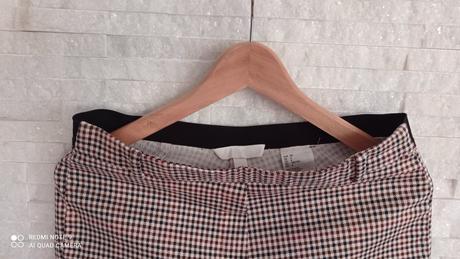 Nohavice karovane, h&m,38