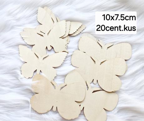 Drevené výrezy na tvorbu, 