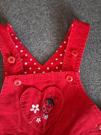 Menčestrové nohavice, kappahl,68