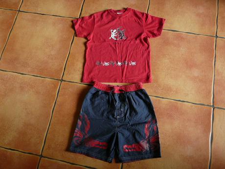  kraťasy a tričko k tomu, cherokee,134