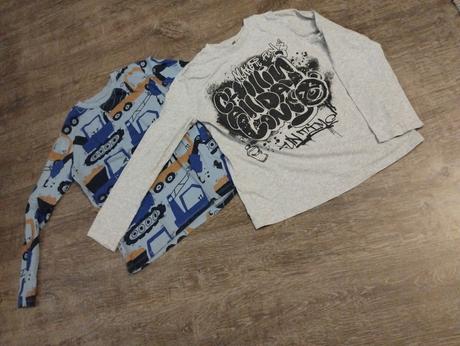 2 x tričko, h&m,134