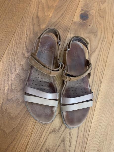 Ecco kožené sandále 41, ecco,41