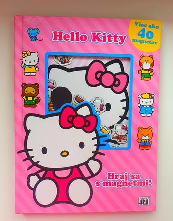 Hello kitty.hraj sa s magnetkami., 