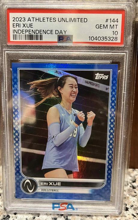 Športová karta - eri xue(volleybal), 