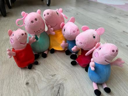Plyšové hracky peppa pig, 