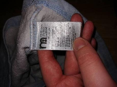 Teplákové modré šatky, mothercare,86