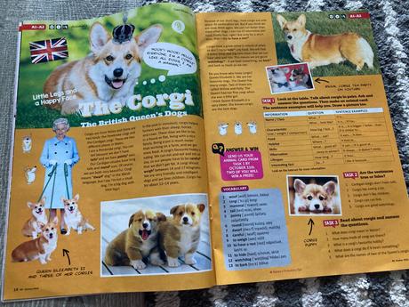 Anglický jazyk časopisy a cd,