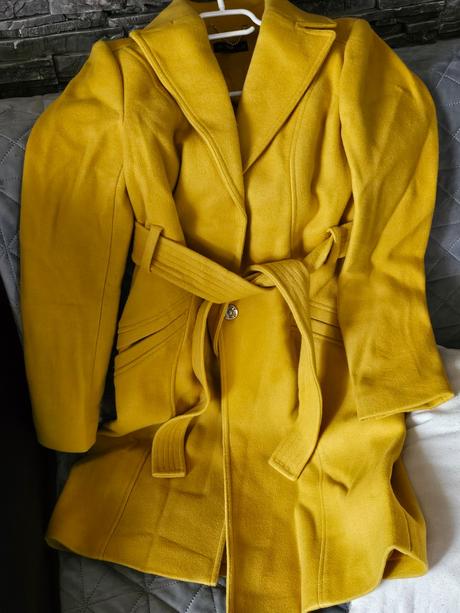 Flausový kabát, f&f,36