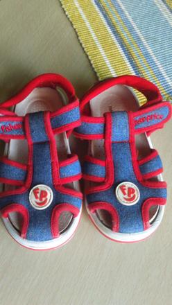 Denimové sandálky fisher price, fisher price,24