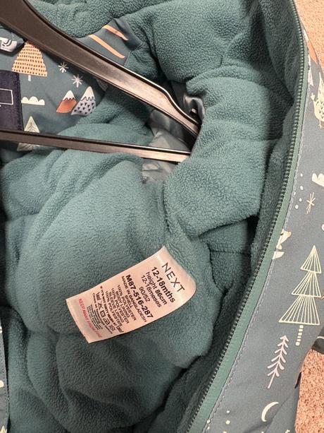 Krásny teplý zimný overal, next,86