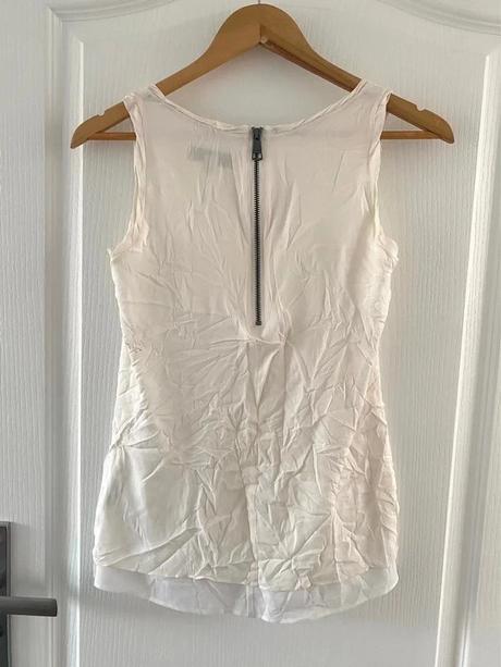 Luxusný hodvábny top burberry london, burberry,xs