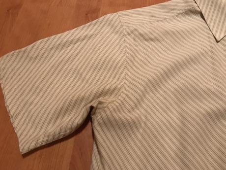 Béžová prúžkovaná košeľa, l