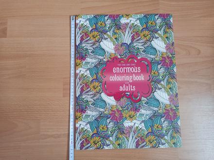 Enormous colouring book for adults,