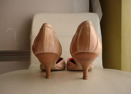 Talianske kožené ružovo-lososové sandálky, 38