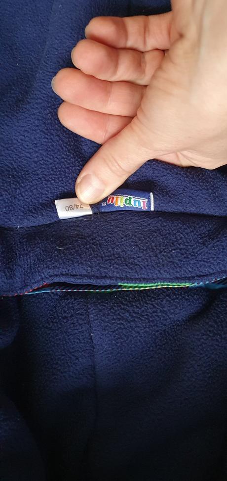 Zimná kombinéza veľkosť 74/80cm, lupilu,74