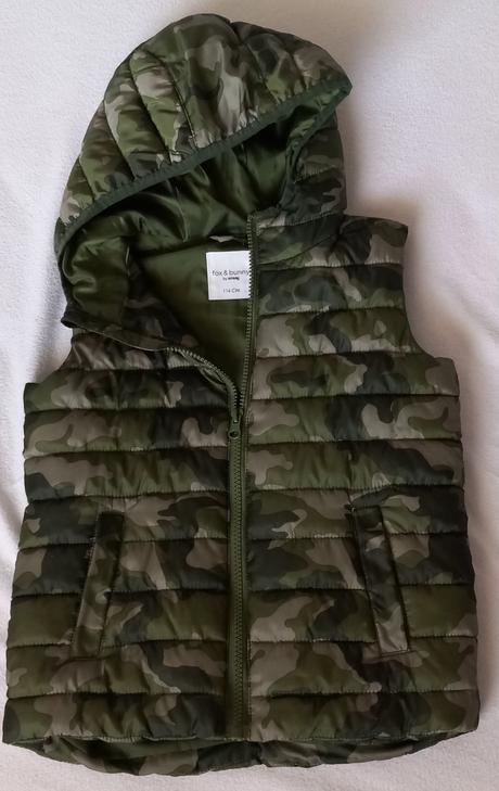 Vesta maskáčová 116 sinsay, sinsay,116