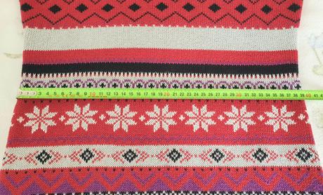 Dlhý teplý pletený rolák, bonprix,36