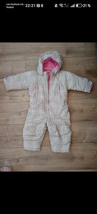 Dievčenský overal na zimu h&m 80, h&m,80
