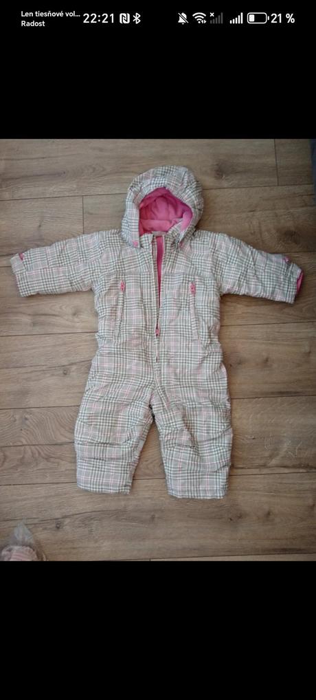 Dievčenský overal na zimu h&m 80, h&m,80