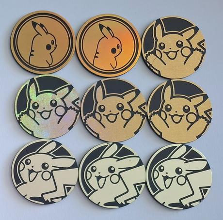Pokémon mince (veľké) 33ks,