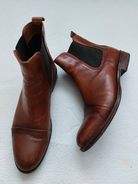 Kožené prechodné topánky 38, baťa,38