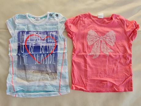 Detské tričká, h&m,80