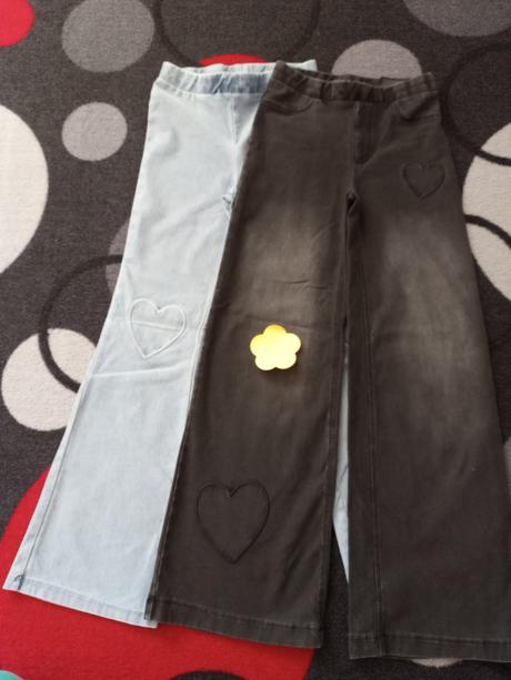 Zvoncove nohavice 128, h&m,128