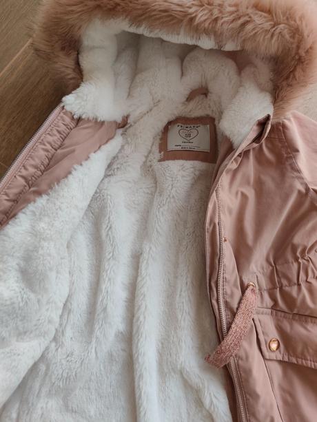Zimná bunda pre dievčatko, primark,98