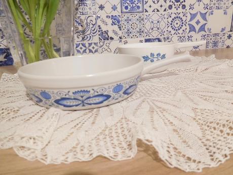 Porcelánové panvičky / zapekacie s rúčkou, 