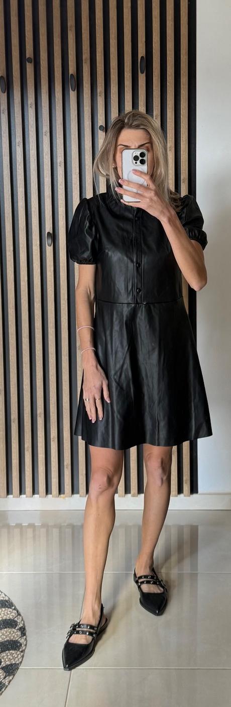 Čierne kozenkove šaty, xs