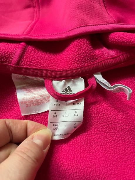 Adidas mikina na zips, adidas,164