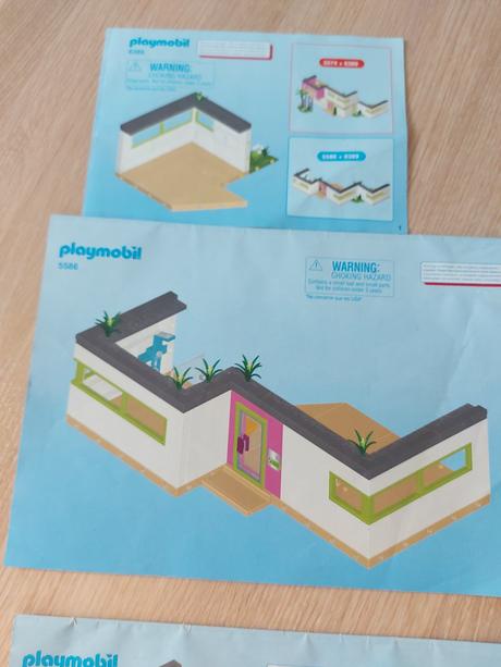 Playmobil obrovská vila+bazén+hosťovský dom+auto, 