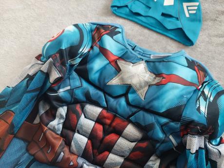 Kapitán amerika karnevalový kostým veľ.104, 