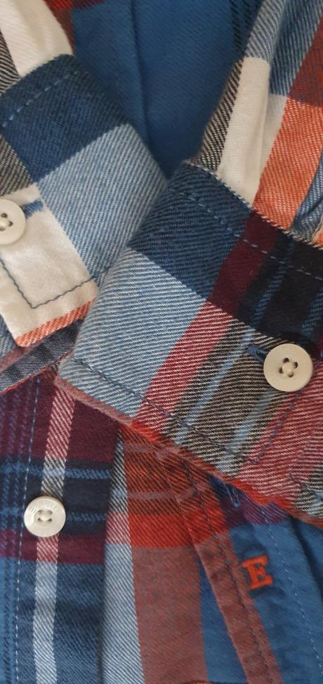 Košeľa flanelová chlapčenská, esprit,m