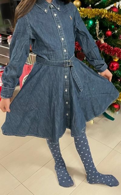 Riflové šaty ralph lauren, ralph lauren,140