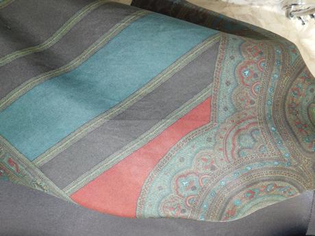 Kvalitná luxusna hodvabna elegantná šatka, xl