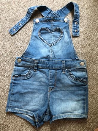 Rifľové kraťasy šortky, h&m,92