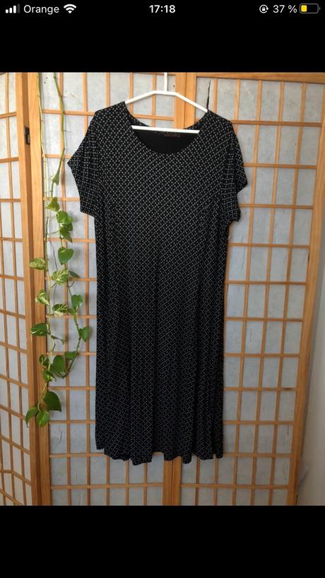 Čierne dlhé šaty/ čierne elegantné šaty, xxxl