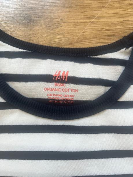 2 x letné tielko, h&m,134