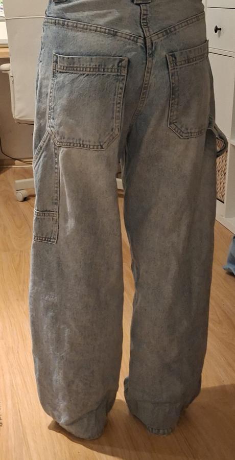 Baggy džinsy, bershka,36
