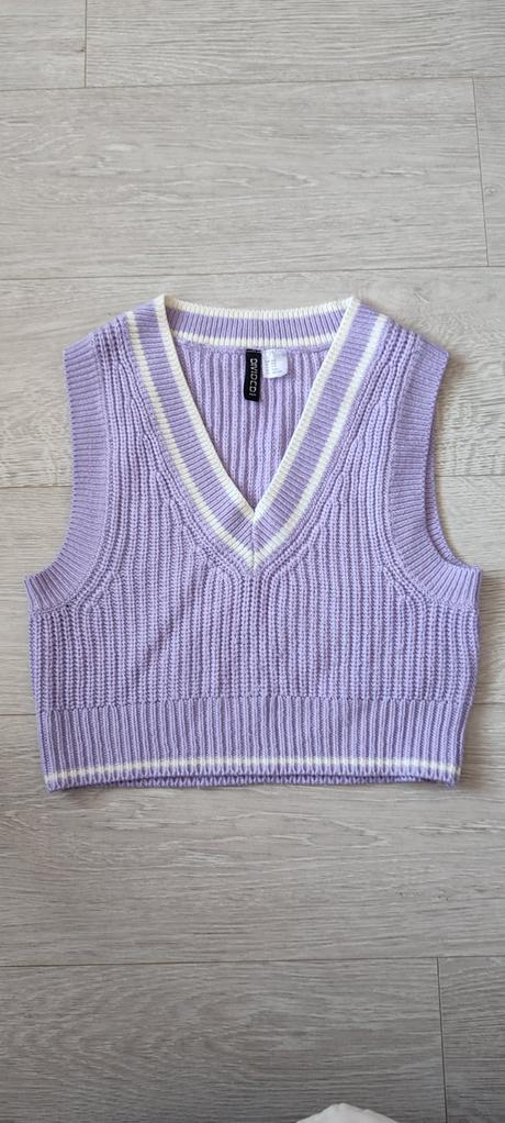Pletená vesta xxs, h&m,xs