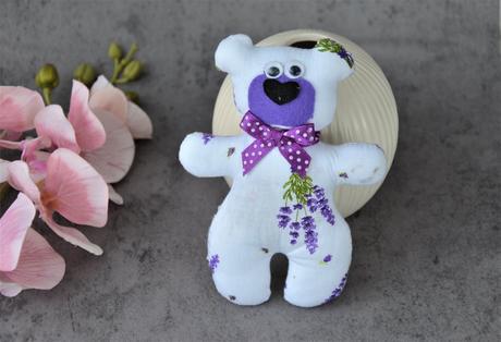 Levanduľové vrecko-macko,