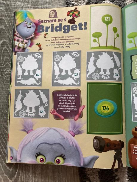 Dreamworks trolls sběratelské album, 