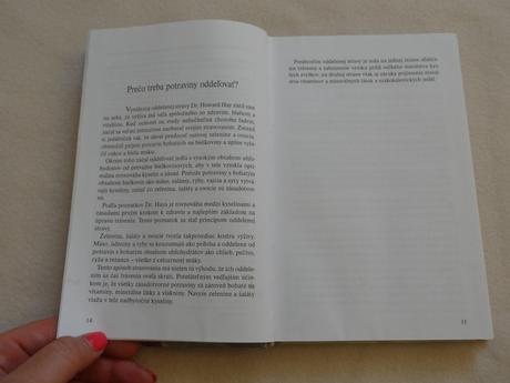 Oddelená strava kniha, 